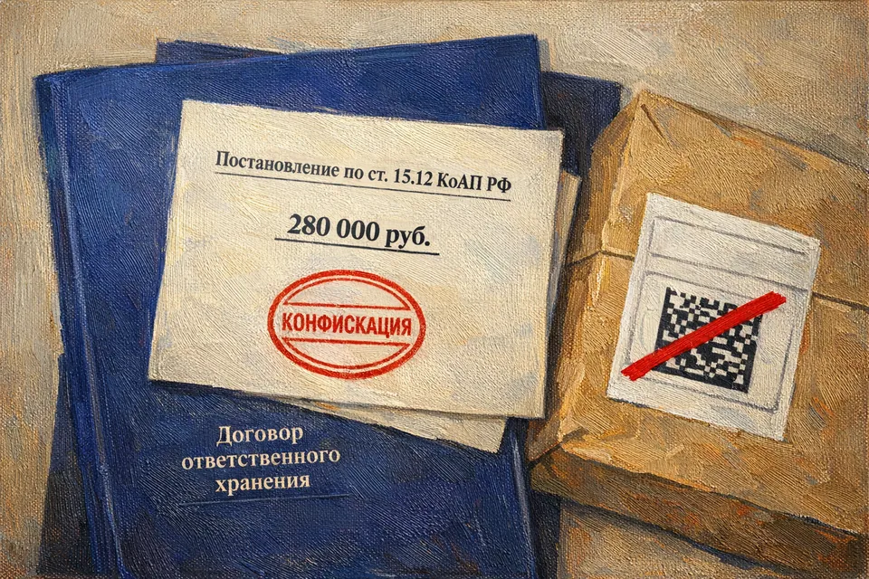 Чужие коды, твой штраф. Как ФФ-склад стал крайним в маркировке 2026