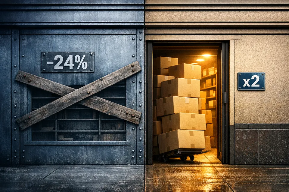 Регистрации новых селлеров упали на 24%. Это не катастрофа, а смена жанра рынка